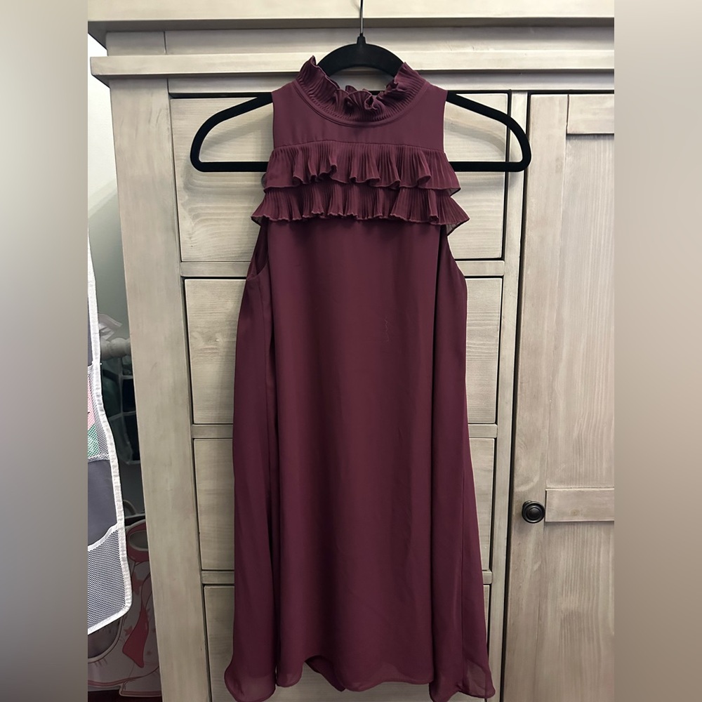ALI & JAY Deep Purple Dress